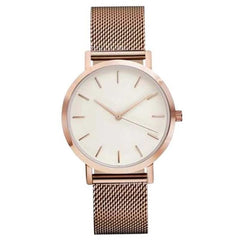 Stainless Steel Quartz Wrist Watch